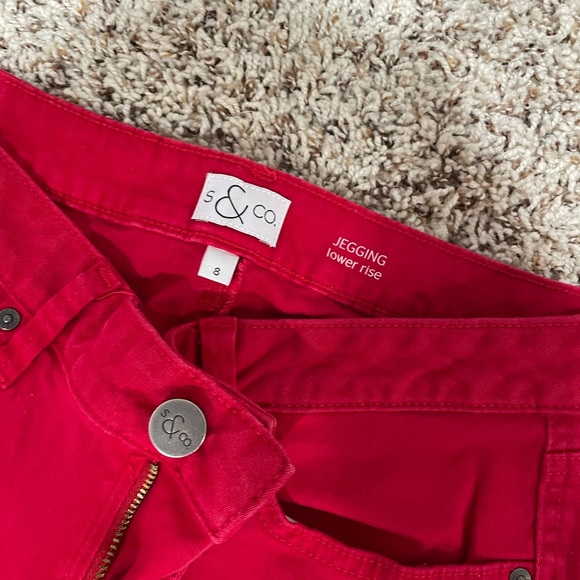 Red jeans - Picture 3 of 3
